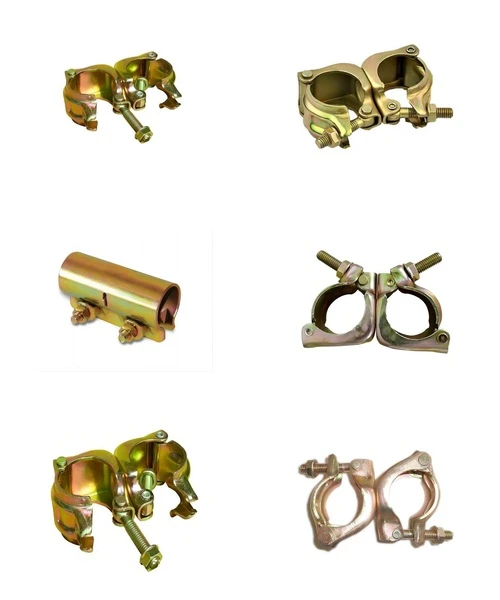 Forged scaffolding couplers and sleeve connectors for scaffolding system